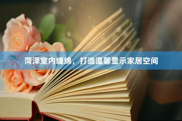 菏泽室内缠绵，打造温馨显示家居空间